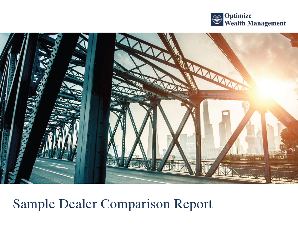Dealer Comparison Report Card